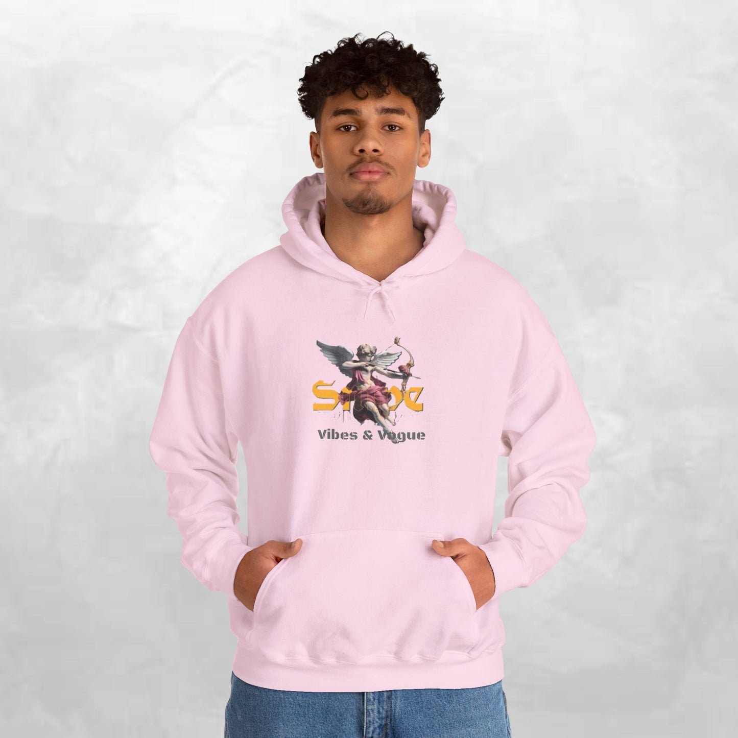 Chic Graphic Hoodie - Unisex Heavy Blend™ Sweatshirt, Casual Wear, Street Style, Gift for Him/Her, Comfortable Fashion, Trendy Apparel