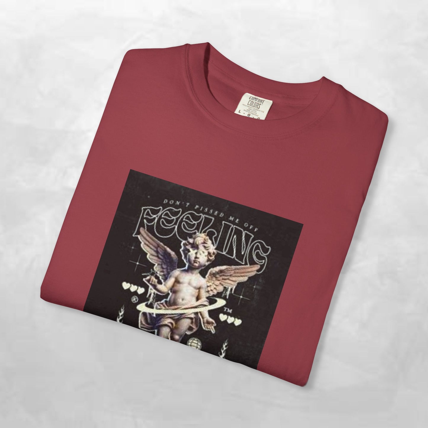 Vintage-Inspired Angel Graphic T-Shirt - Perfect for Casual Wear, Gift for Music Lovers, Cute Outfit Idea, Retro Design, Cozy Everyday Tee