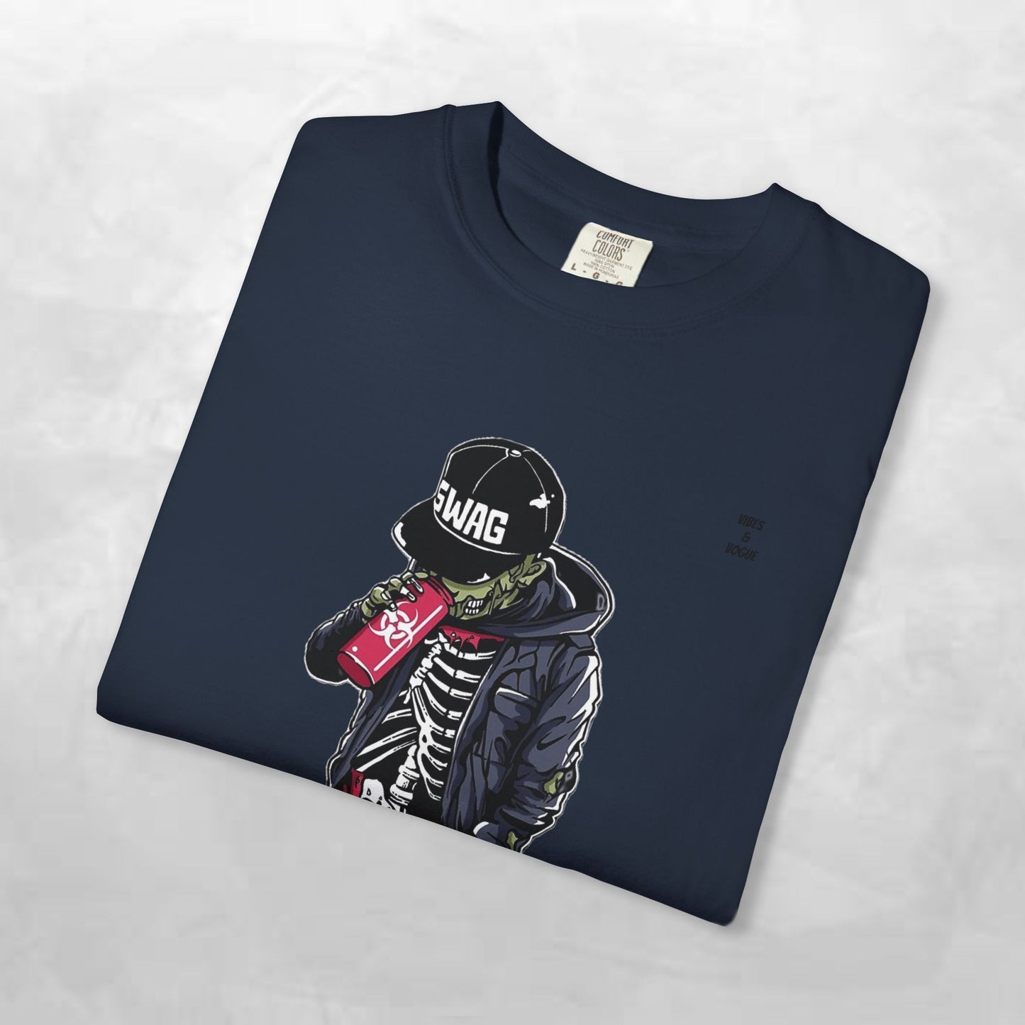 Cool Skeleton Swag Unisex T-Shirt - Trendy Streetwear Graphic Tee