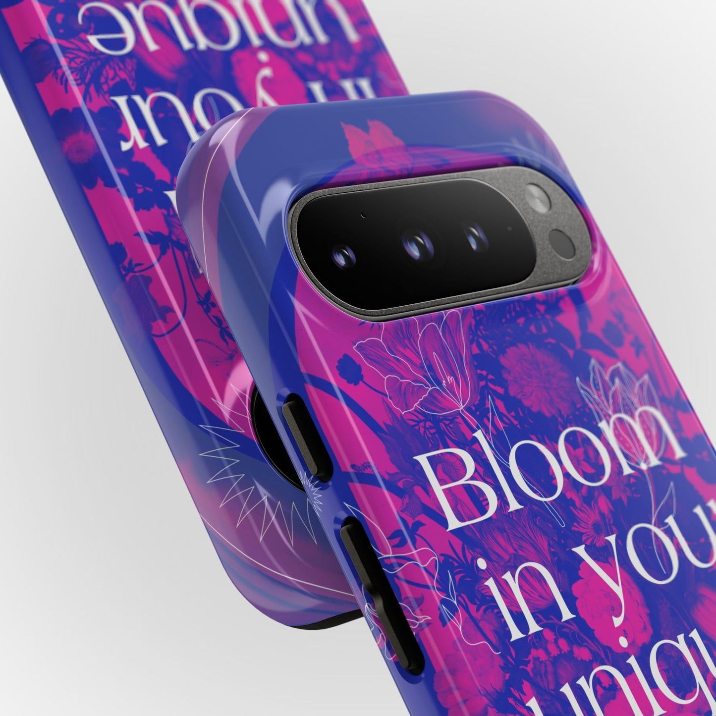 Bloom in Your Unique Way Phone Case - Tough and Stylish Design