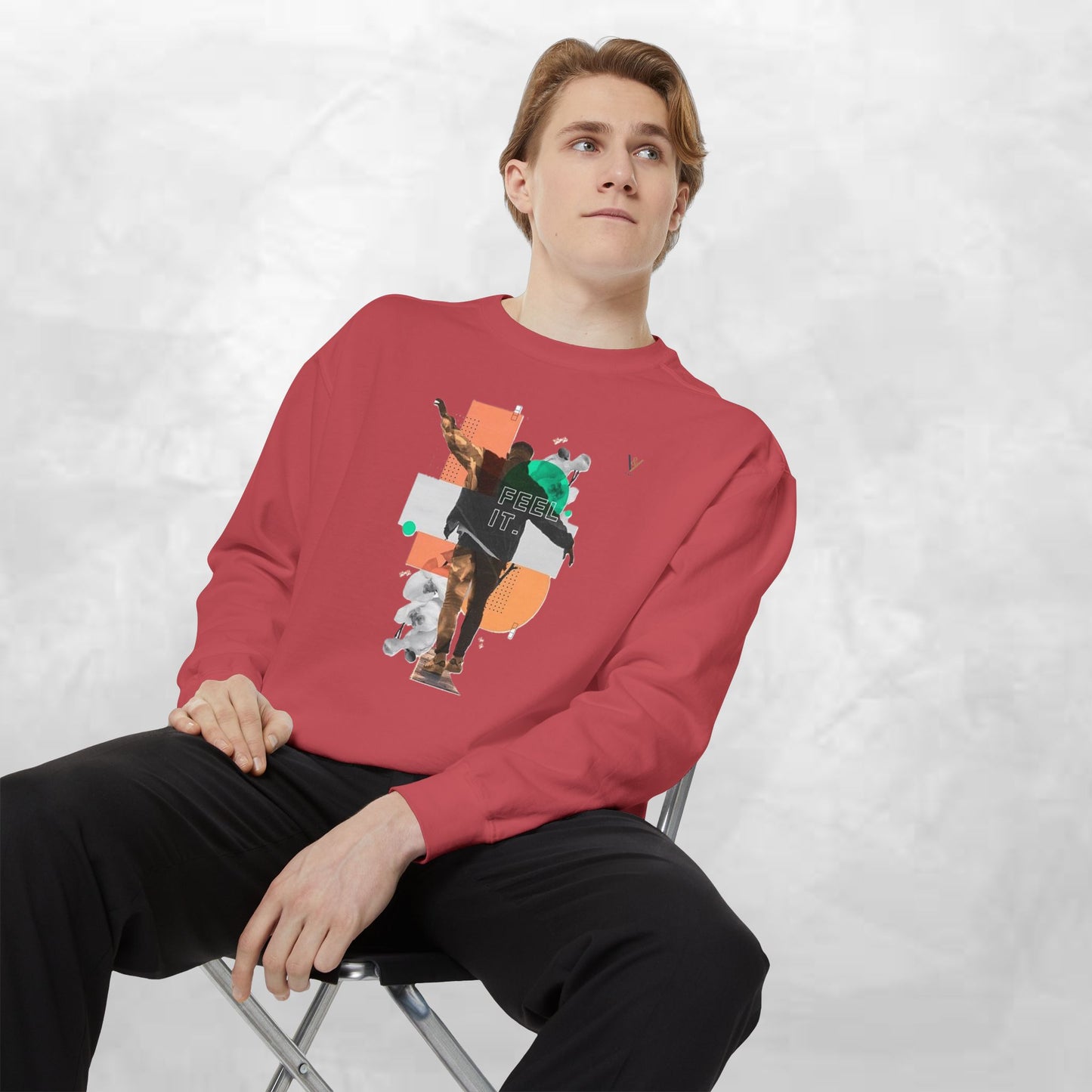 Cozy Unisex Sweatshirt with Playful Design - Perfect Gift for Friends, Parties, Casual Days, and Holidays