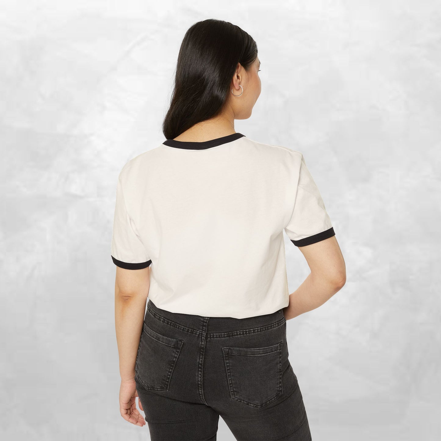 Retro Vibes & Vogue Unisex Cotton Ringer T-Shirt