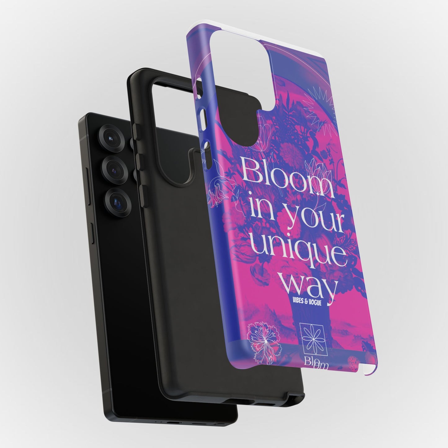Bloom in Your Unique Way Phone Case - Tough and Stylish Design