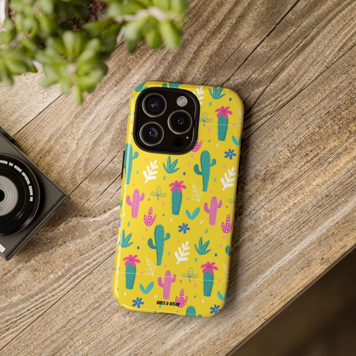 Cactus Phone Case - Tough Cases for Nature Lovers