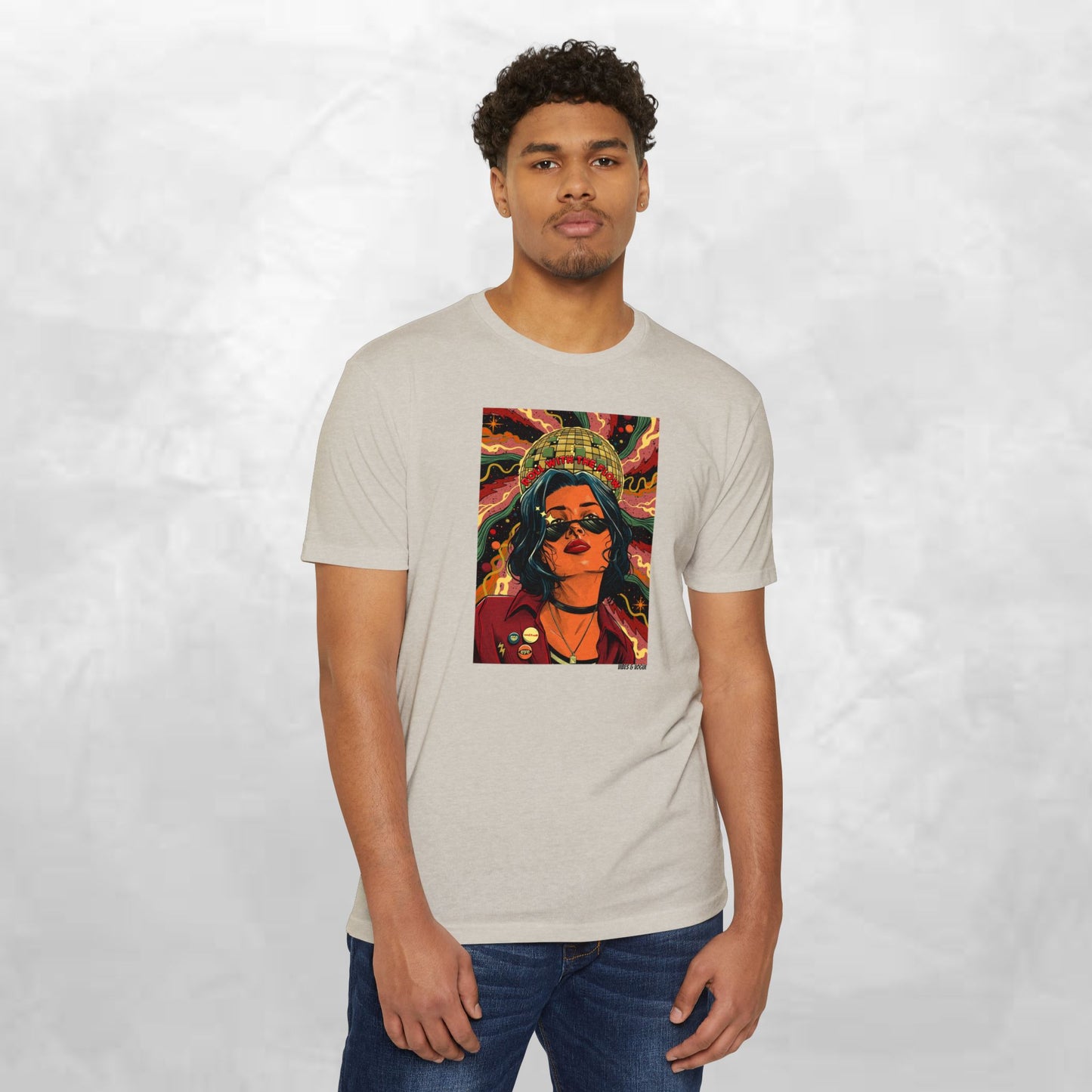 Bohemian Graphic T-Shirt - Vibrant Art Tee for Creative Souls