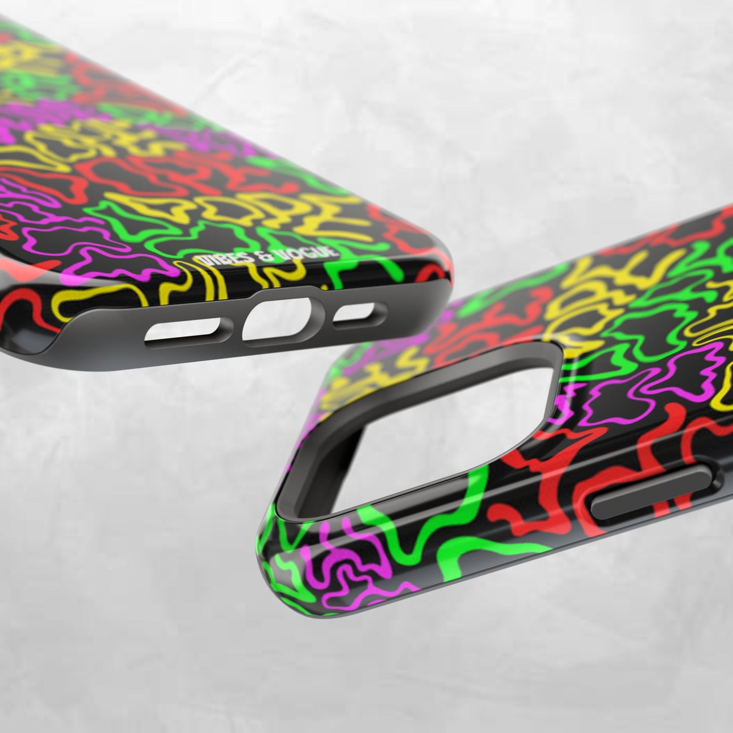 Colorful Magnetic Phone Cases, Funky Case for Teens, Cool Phone Accessories, Unique Gift for Friends, Vibrant Tough Cases, Phone Protection