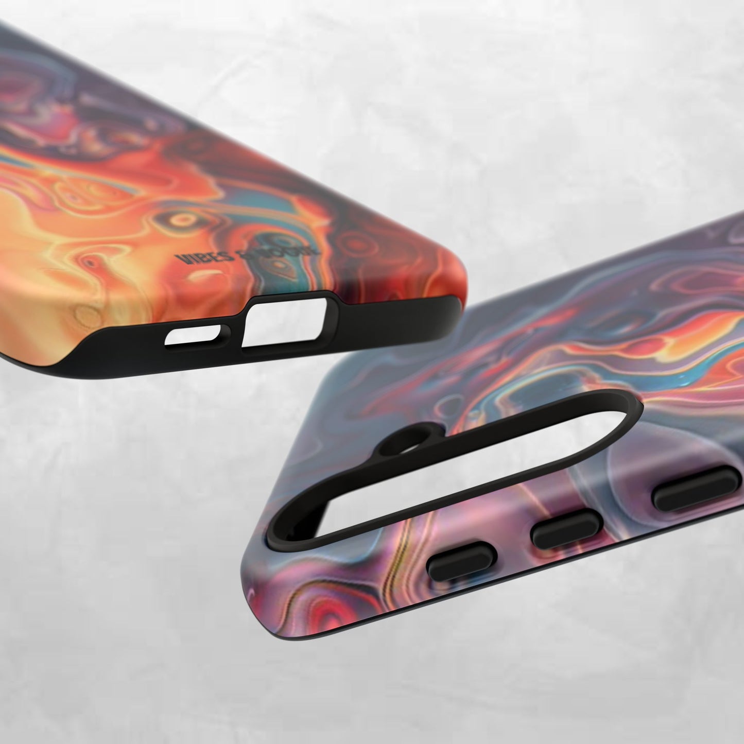 Colorful Phone Case, Abstract Print Cover, Tough Cases for Protection, Gift for Her, Modern Design, Trendy Mobile Accessory