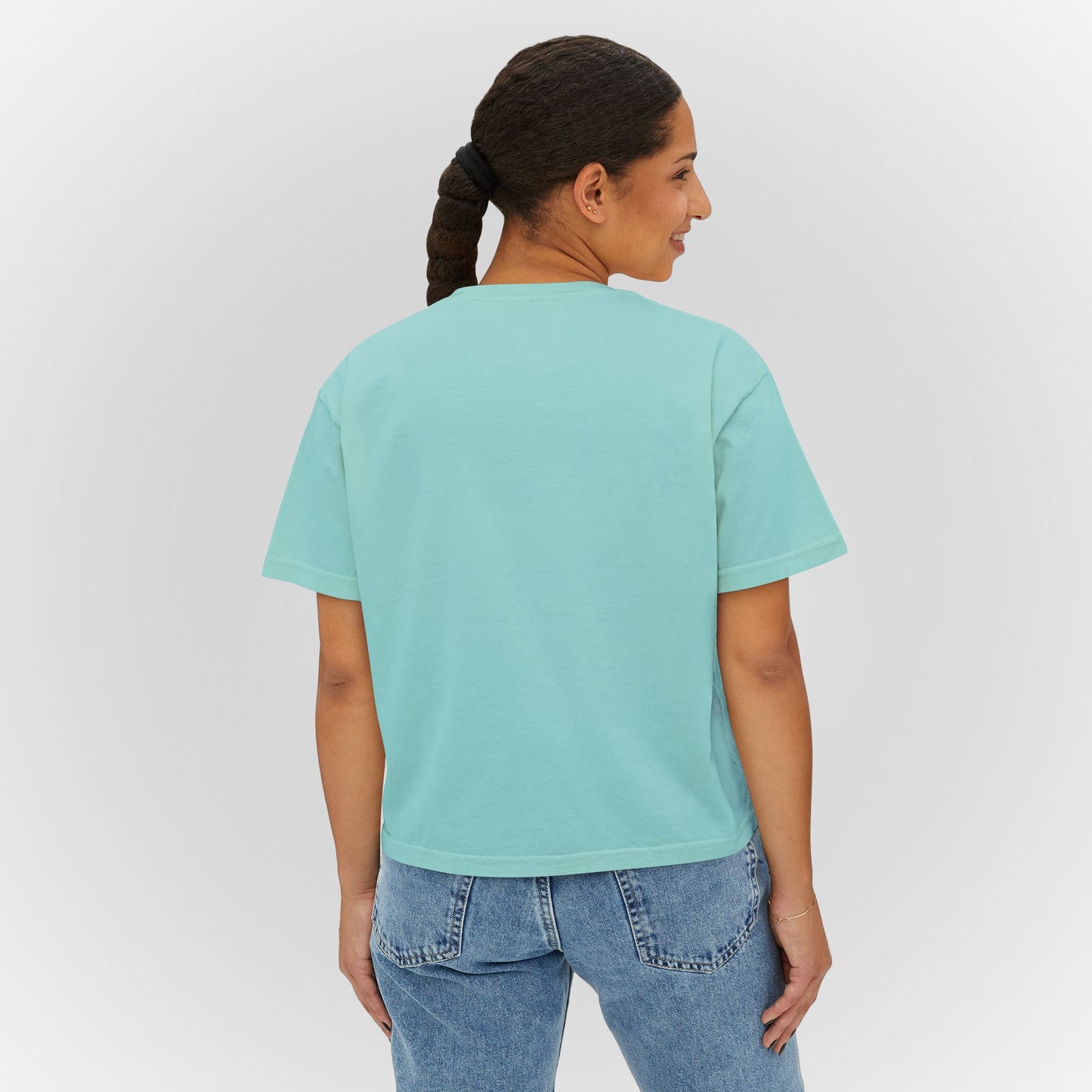 Women's Boxy Tee - Love You Graphic T-Shirt for Valentine's Day & Everyday Wear