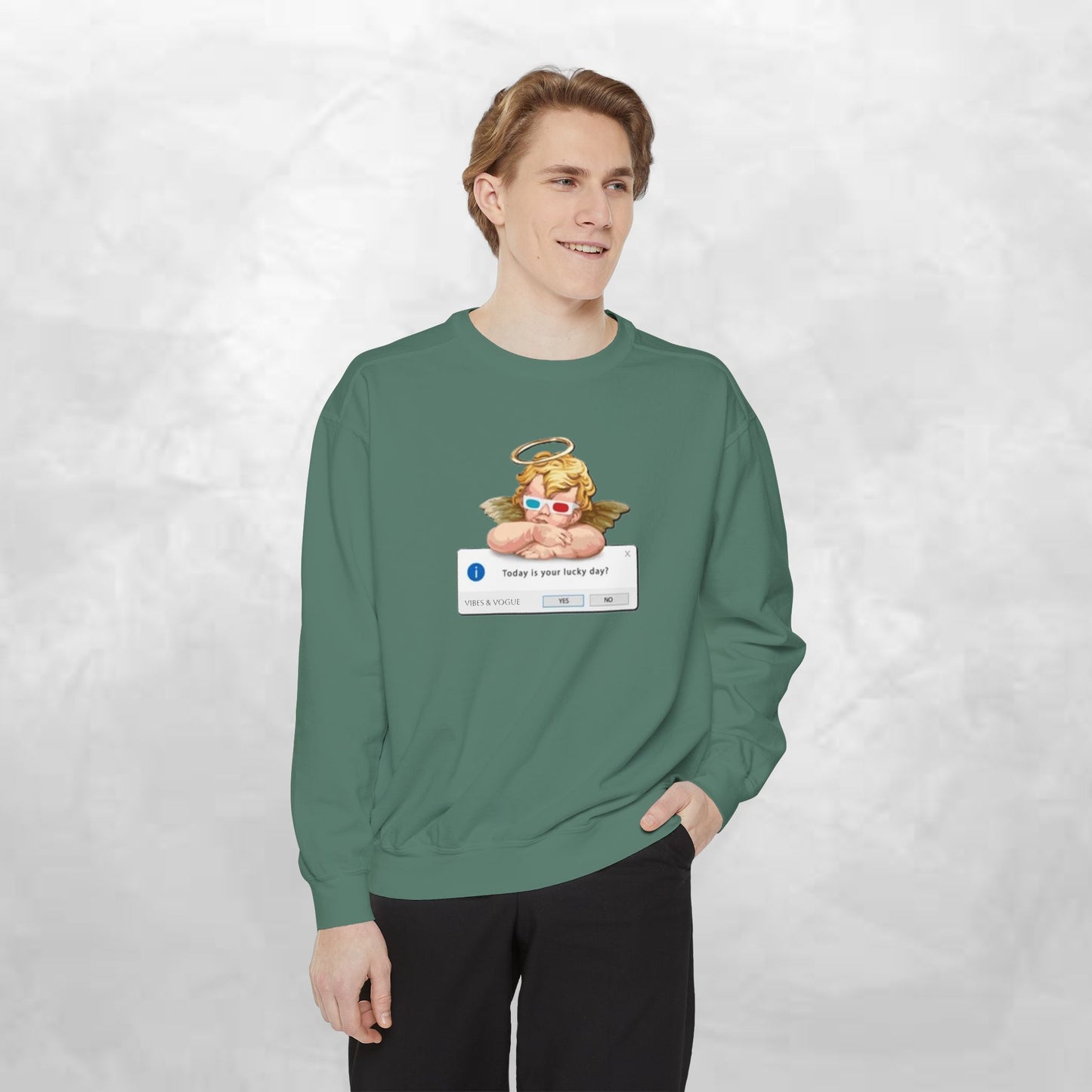 Cozy Unisex Sweatshirt with Playful Design - Perfect Gift for Friends, Parties, Casual Days, and Holidays