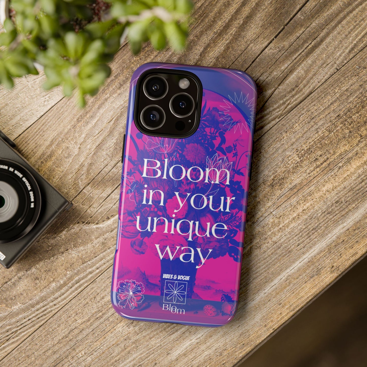 Bloom in Your Unique Way Phone Case - Tough and Stylish Design