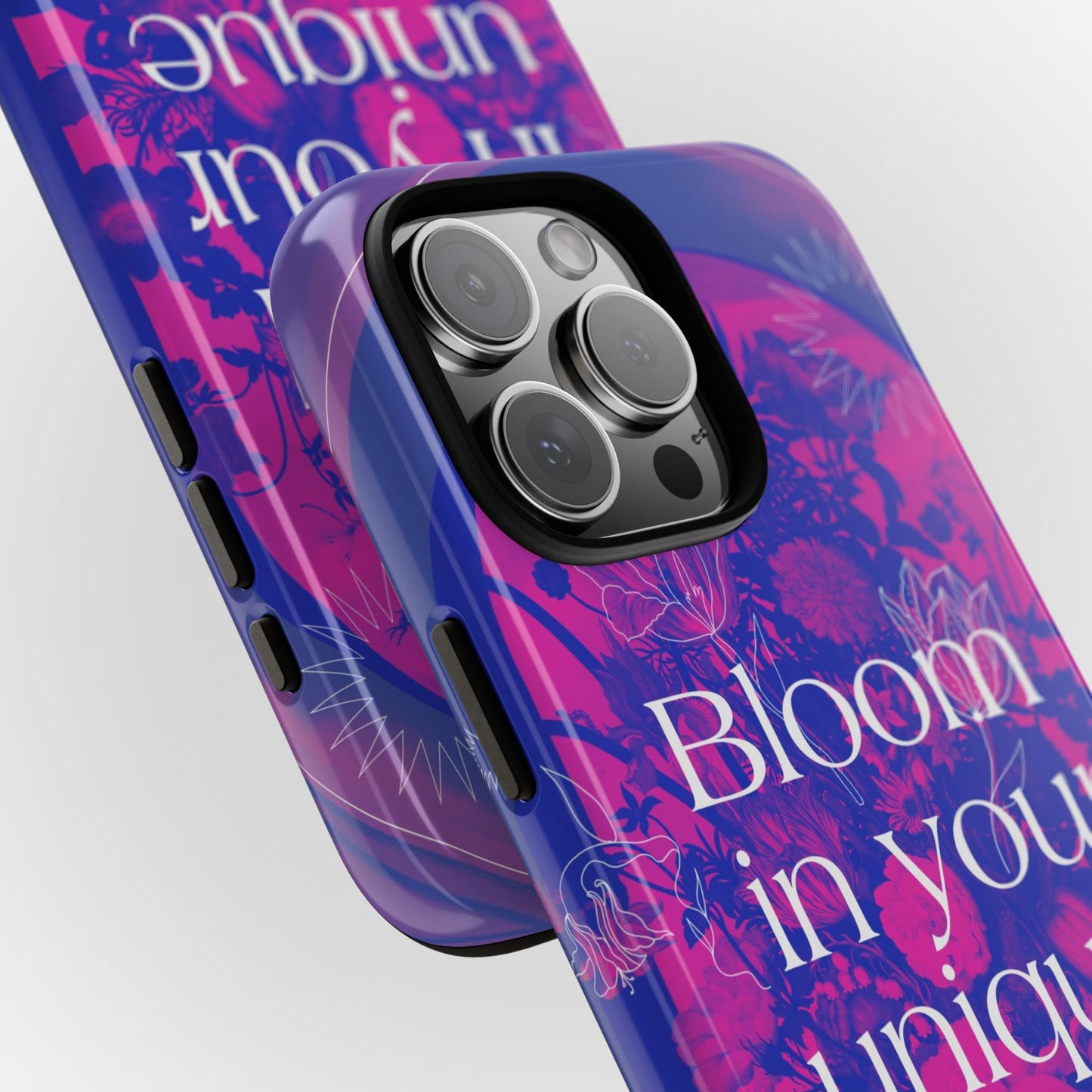 Bloom in Your Unique Way Phone Case - Tough and Stylish Design