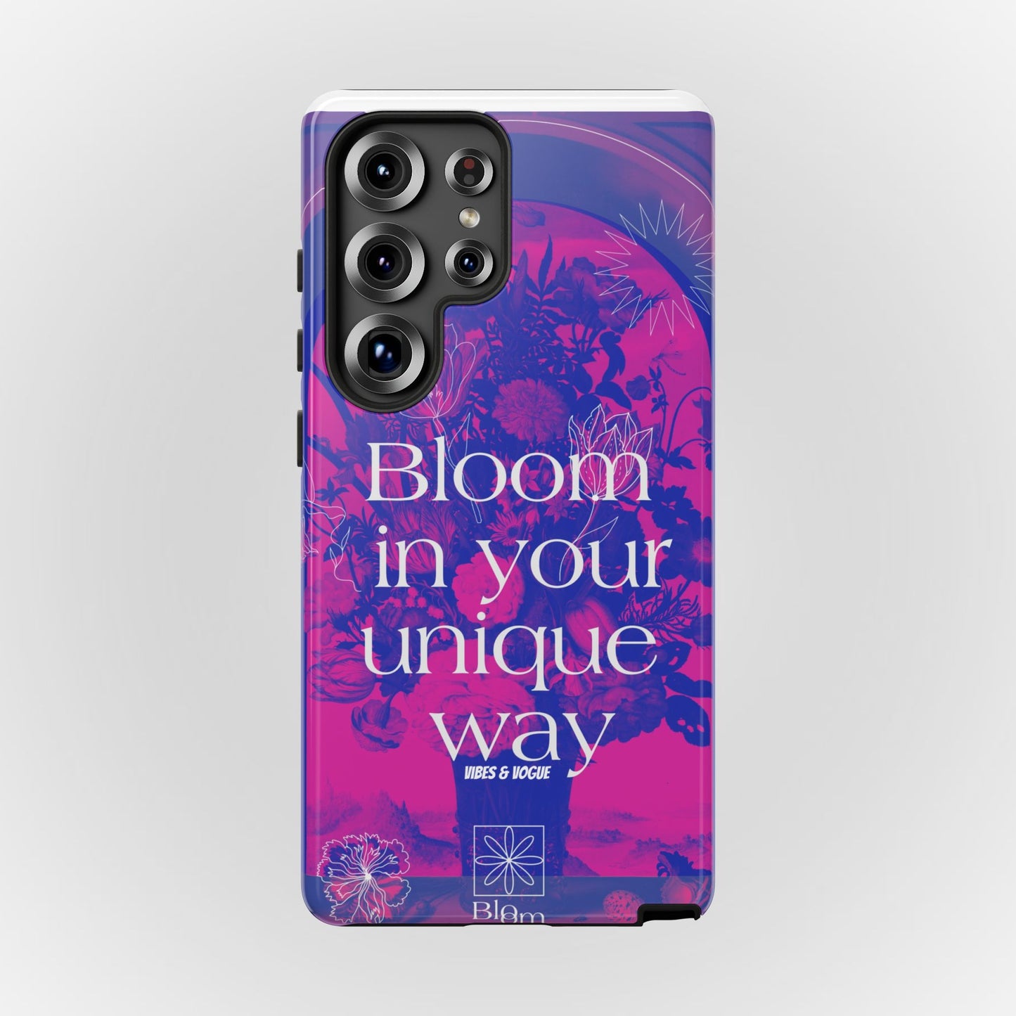 Bloom in Your Unique Way Phone Case - Tough and Stylish Design