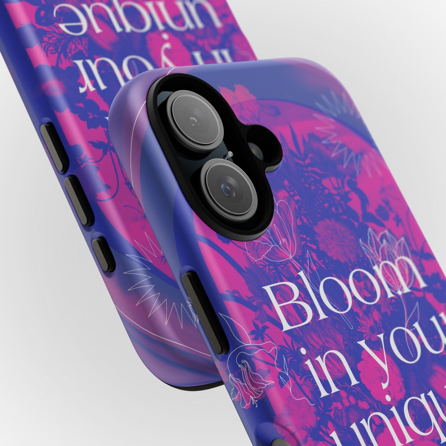 Bloom in Your Unique Way Phone Case - Tough and Stylish Design