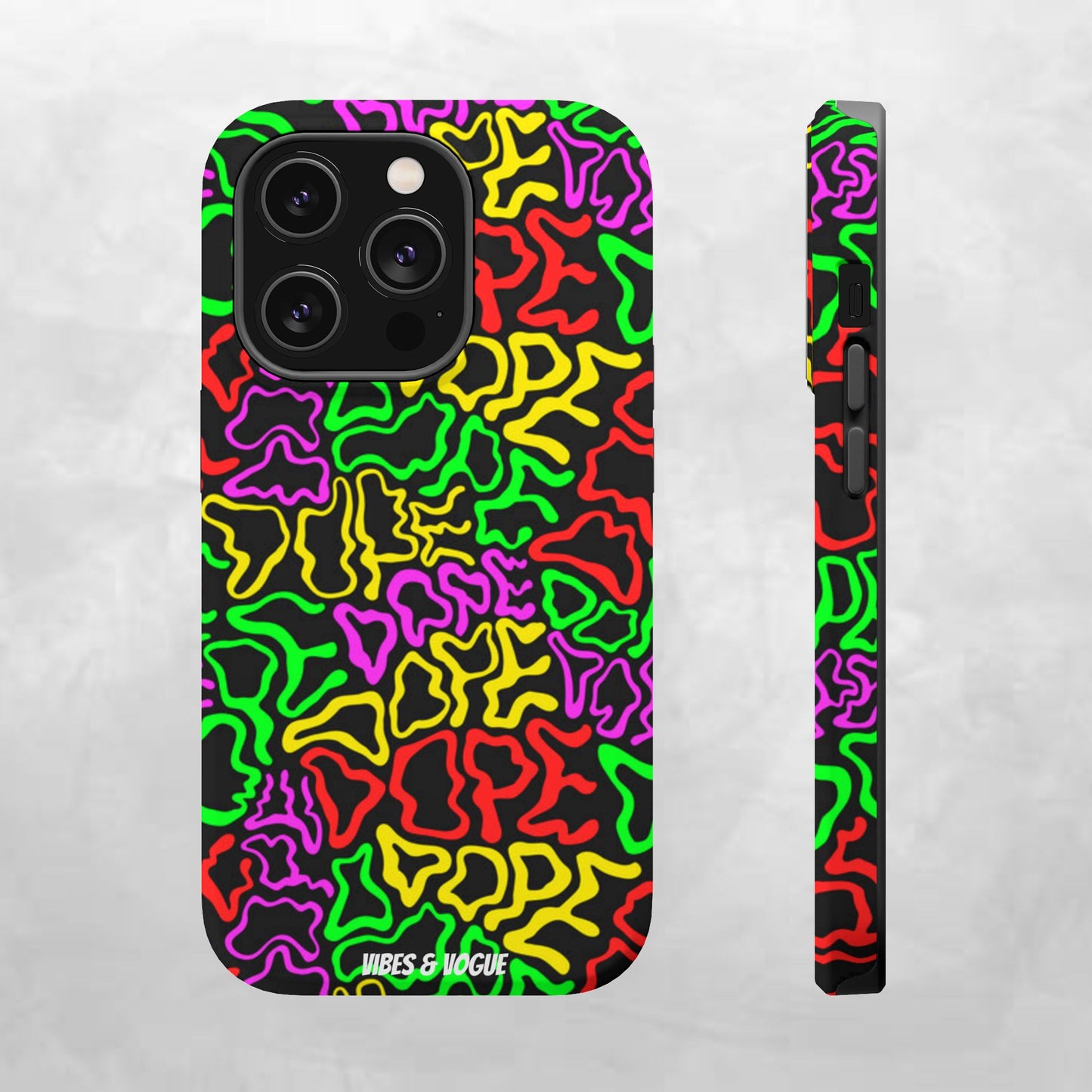 Colorful Magnetic Phone Cases, Funky Case for Teens, Cool Phone Accessories, Unique Gift for Friends, Vibrant Tough Cases, Phone Protection