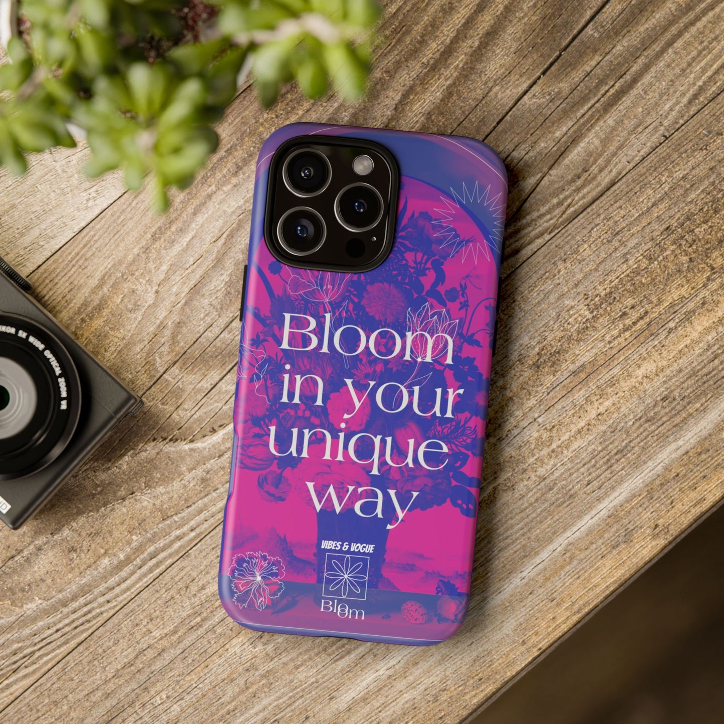 Bloom in Your Unique Way Phone Case - Tough and Stylish Design