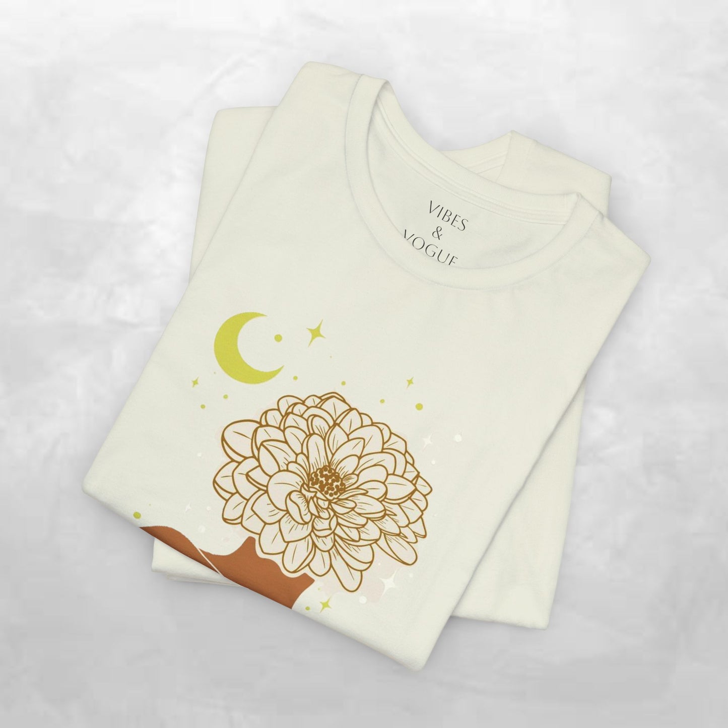 Boho Floral Graphic Tee, Aesthetic Tee, Nature Lover T-Shirt, Gift for Her, Casual Wear, Summer Top, Comfortable Tee
