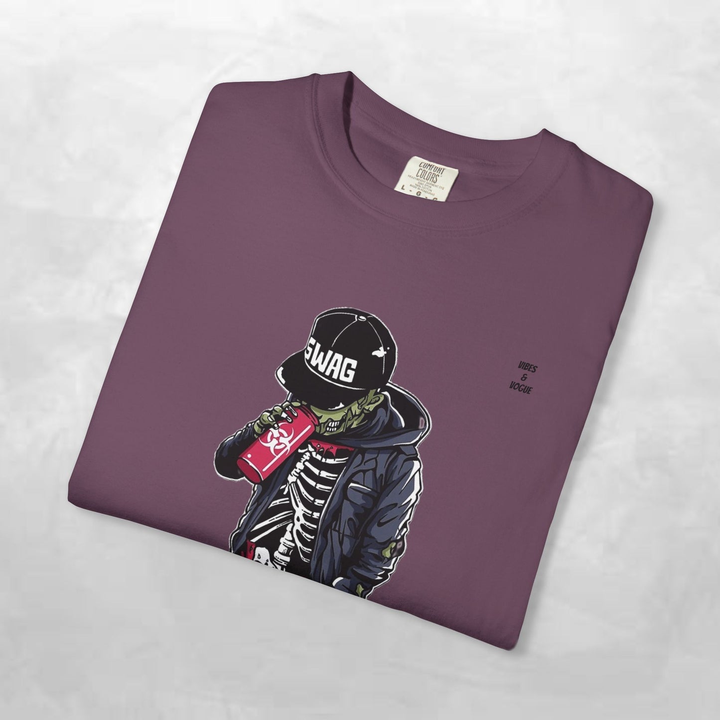Cool Skeleton Swag Unisex T-Shirt - Trendy Streetwear Graphic Tee