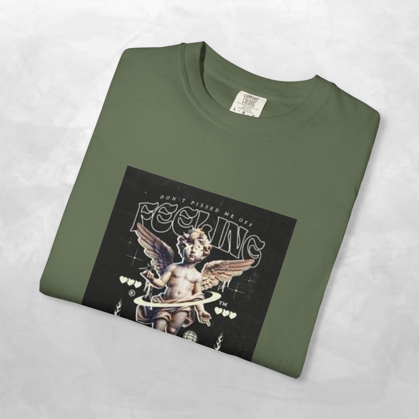 Vintage-Inspired Angel Graphic T-Shirt - Perfect for Casual Wear, Gift for Music Lovers, Cute Outfit Idea, Retro Design, Cozy Everyday Tee