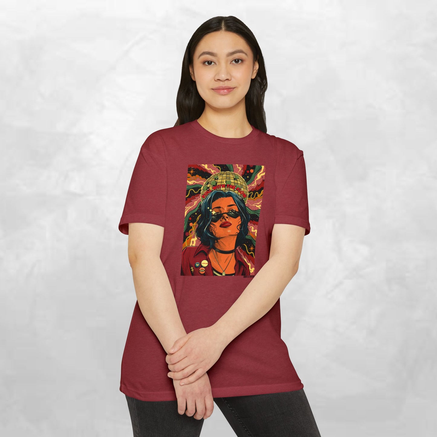 Bohemian Graphic T-Shirt - Vibrant Art Tee for Creative Souls