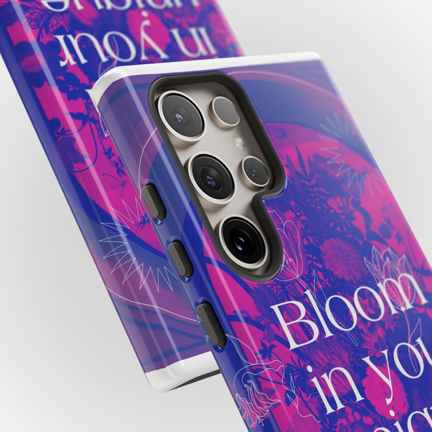 Bloom in Your Unique Way Phone Case - Tough and Stylish Design
