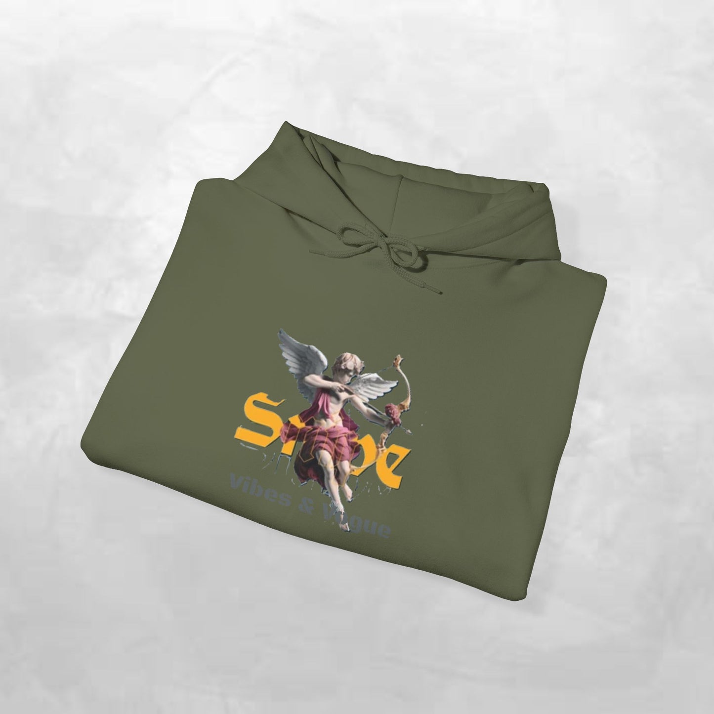 Chic Graphic Hoodie - Unisex Heavy Blend™ Sweatshirt, Casual Wear, Street Style, Gift for Him/Her, Comfortable Fashion, Trendy Apparel