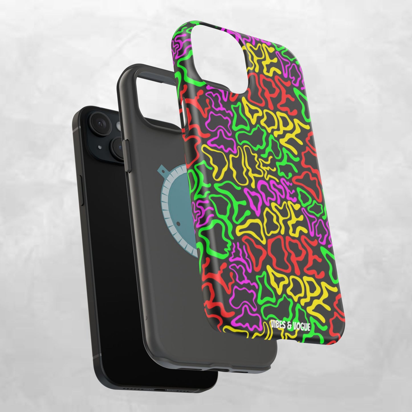 Colorful Magnetic Phone Cases, Funky Case for Teens, Cool Phone Accessories, Unique Gift for Friends, Vibrant Tough Cases, Phone Protection