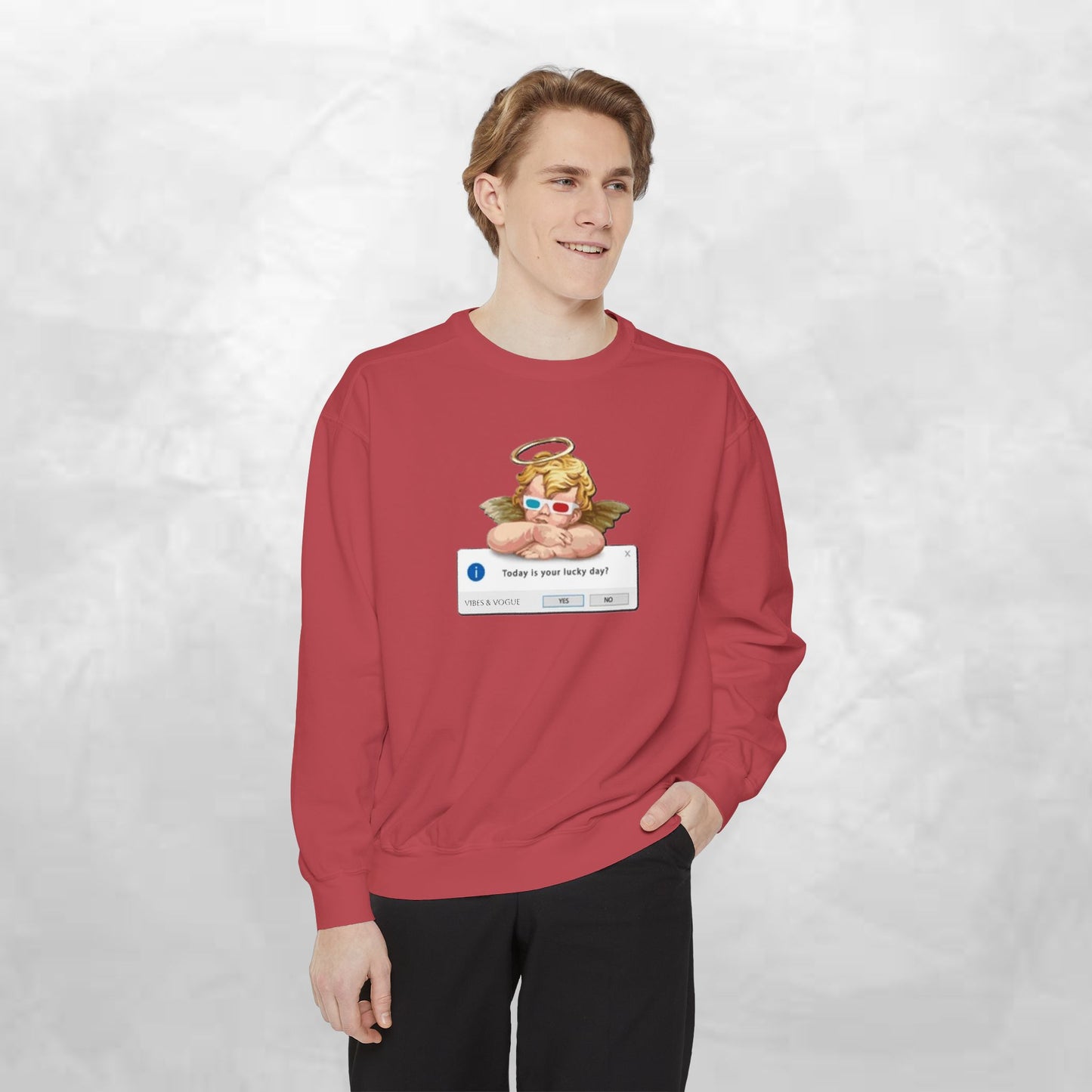Cozy Unisex Sweatshirt with Playful Design - Perfect Gift for Friends, Parties, Casual Days, and Holidays