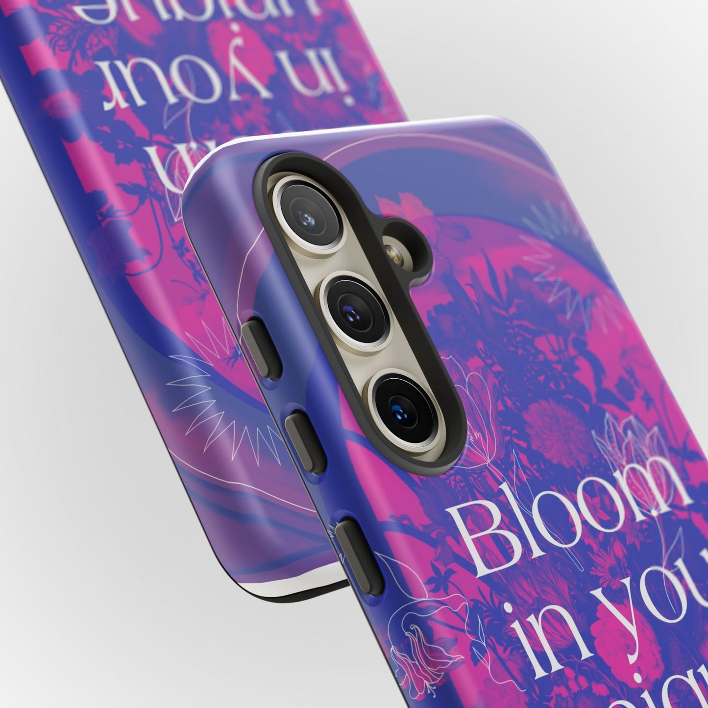 Bloom in Your Unique Way Phone Case - Tough and Stylish Design