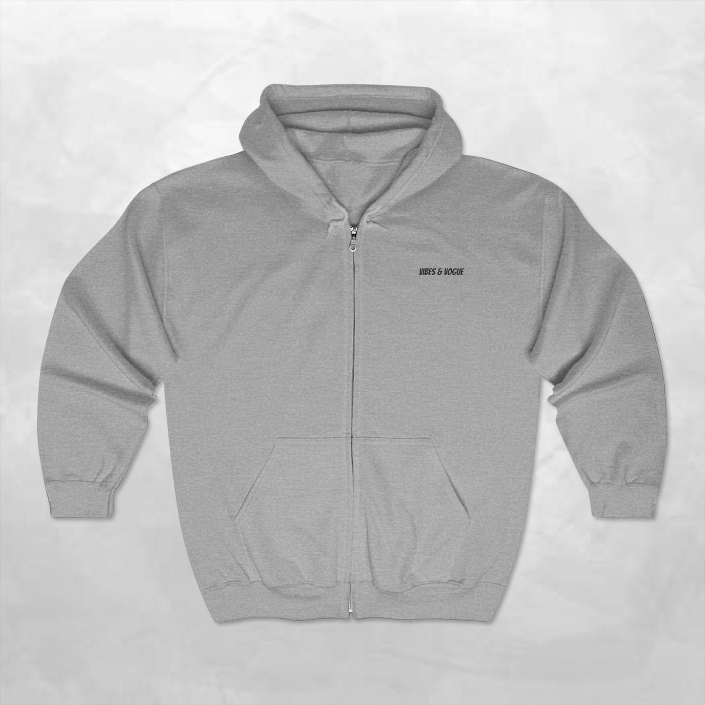 Cozy Unisex Zip-Up Sweatshirt | Perfect for Comfy Days, Gifts, Layering, Fall Fashion, Exercise & Weekend Wear