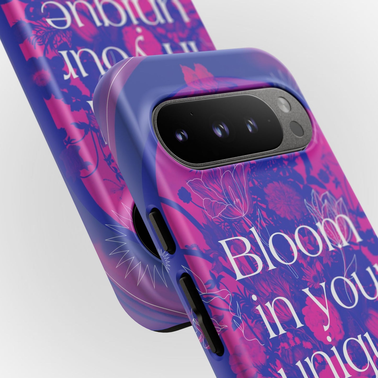 Bloom in Your Unique Way Phone Case - Tough and Stylish Design