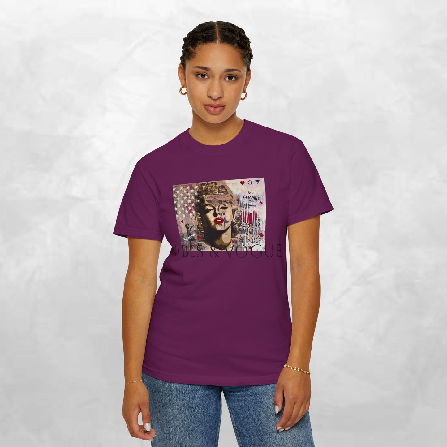 Artistic Unisex T-Shirt | Vintage Vibe Tee, Casual Wear, Art Lover Gift, Bohemian Style, Statement T-Shirt