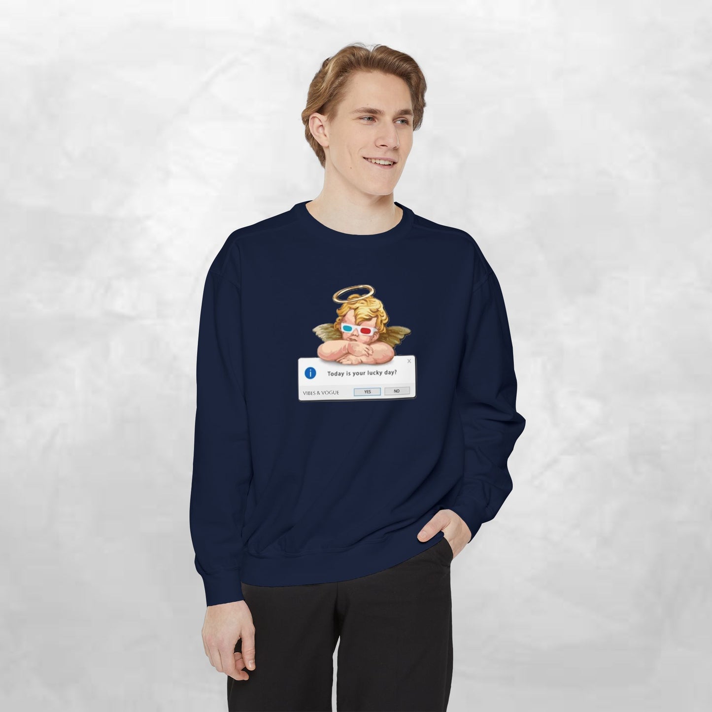 Cozy Unisex Sweatshirt with Playful Design - Perfect Gift for Friends, Parties, Casual Days, and Holidays