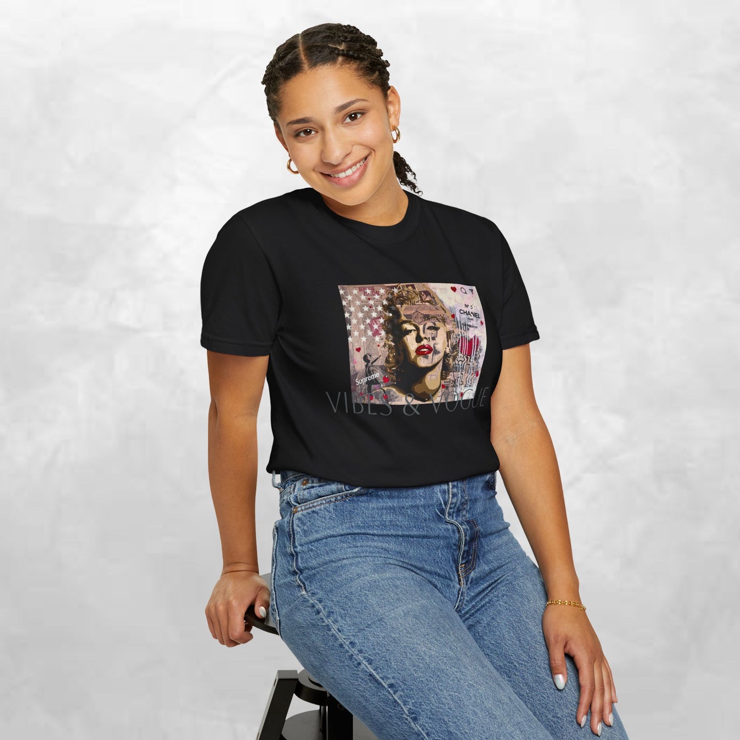 Artistic Unisex T-Shirt | Vintage Vibe Tee, Casual Wear, Art Lover Gift, Bohemian Style, Statement T-Shirt