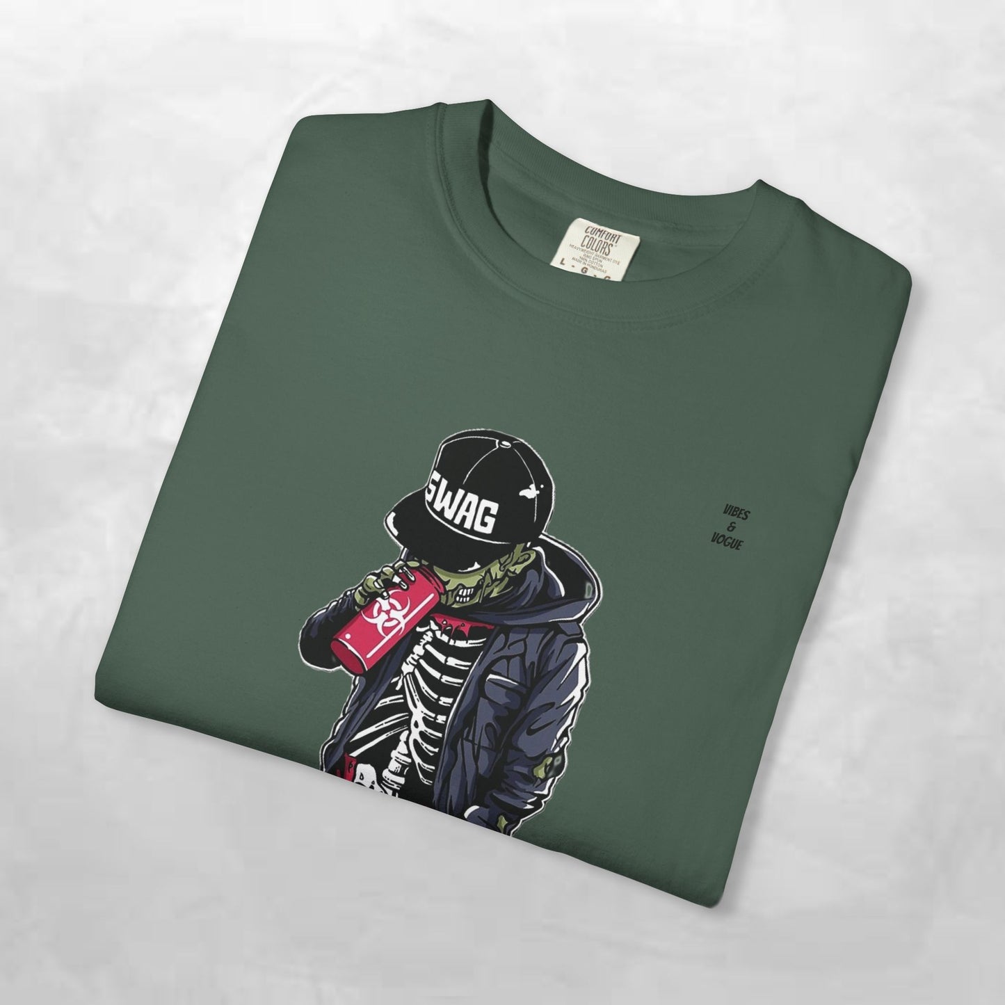 Cool Skeleton Swag Unisex T-Shirt - Trendy Streetwear Graphic Tee