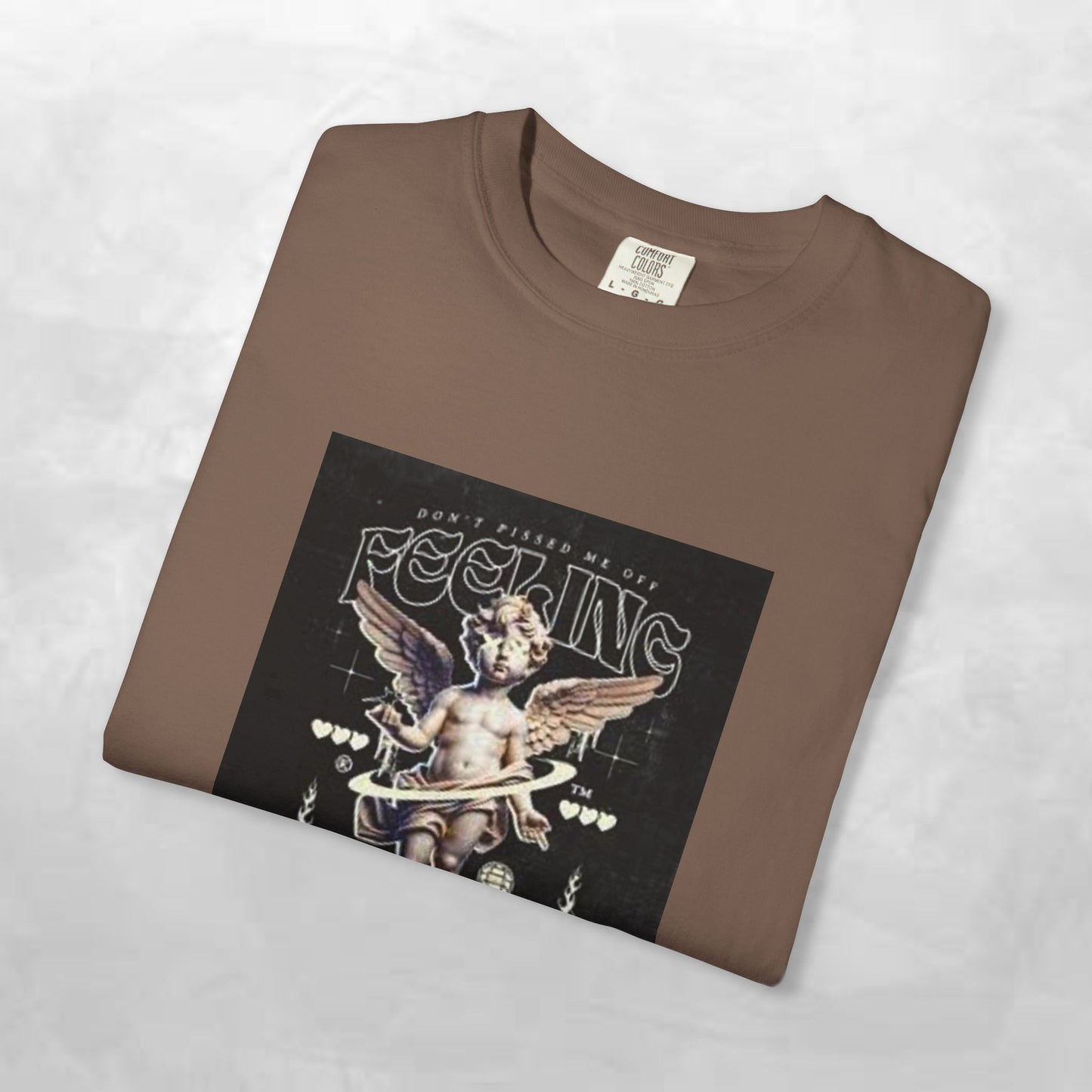Vintage-Inspired Angel Graphic T-Shirt - Perfect for Casual Wear, Gift for Music Lovers, Cute Outfit Idea, Retro Design, Cozy Everyday Tee