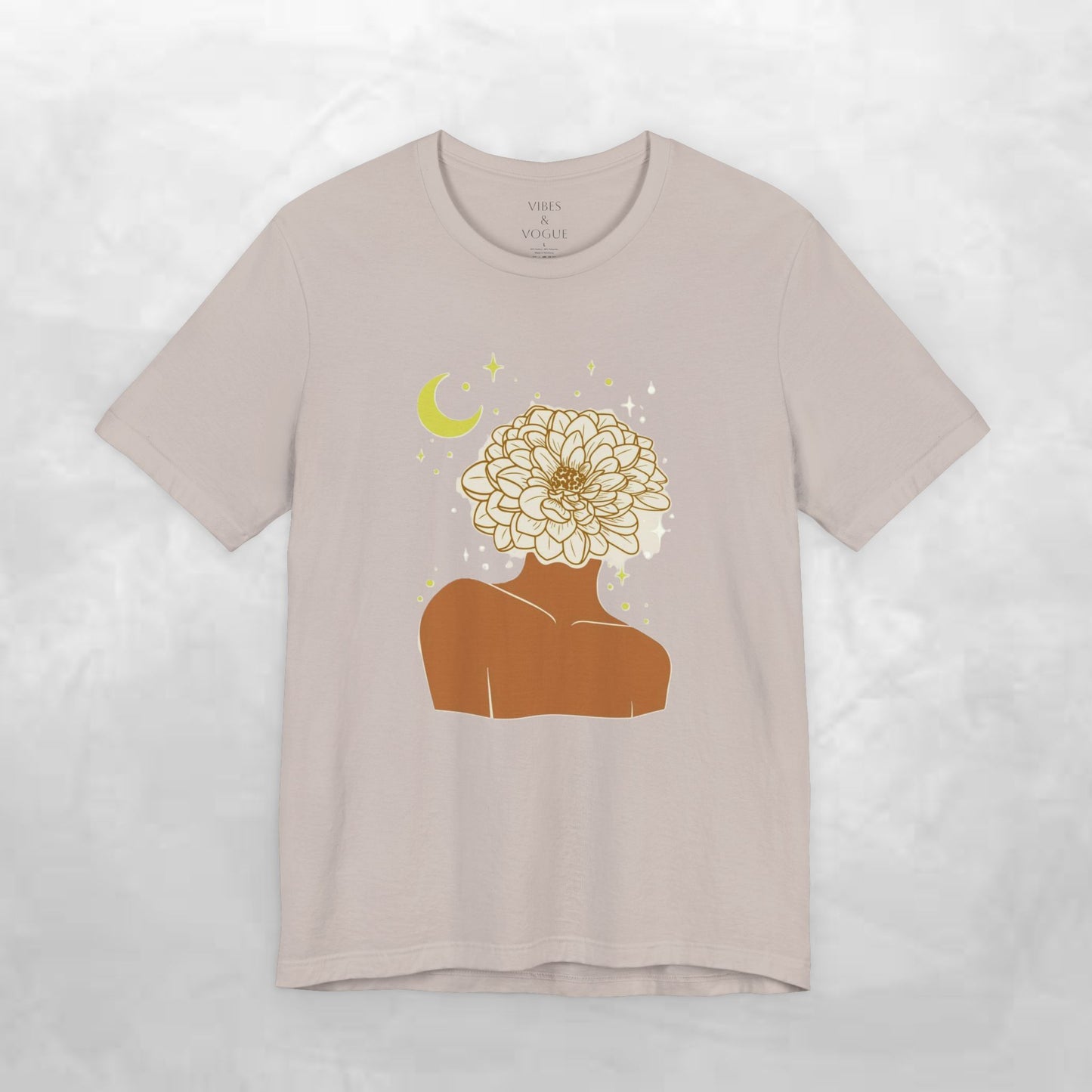 Boho Floral Graphic Tee, Aesthetic Tee, Nature Lover T-Shirt, Gift for Her, Casual Wear, Summer Top, Comfortable Tee