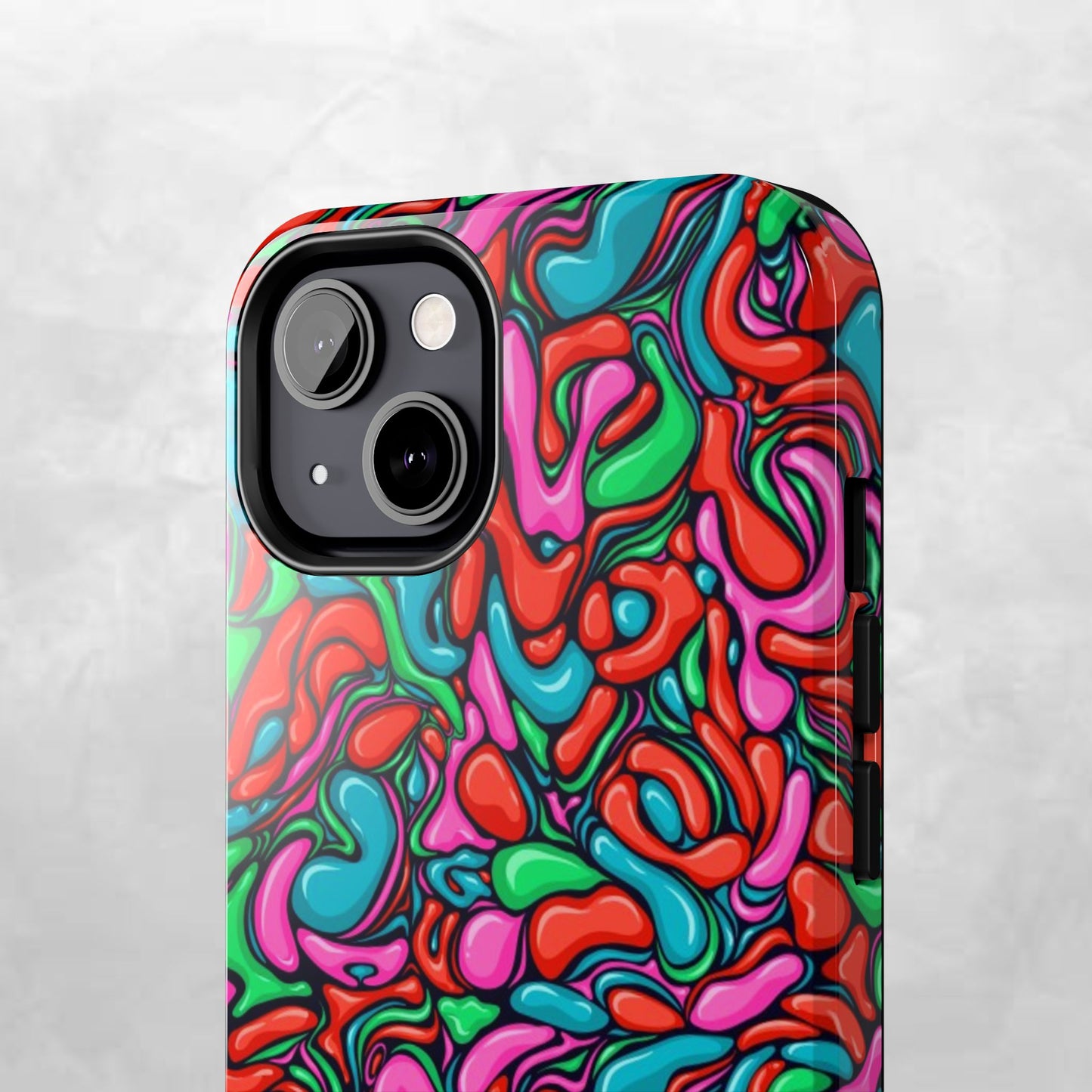 Vibrant Tough Phone Cases - Colorful Abstract Designs for Teens & Adults, Perfect Gift for Birthdays, Holidays, & Everyday Use