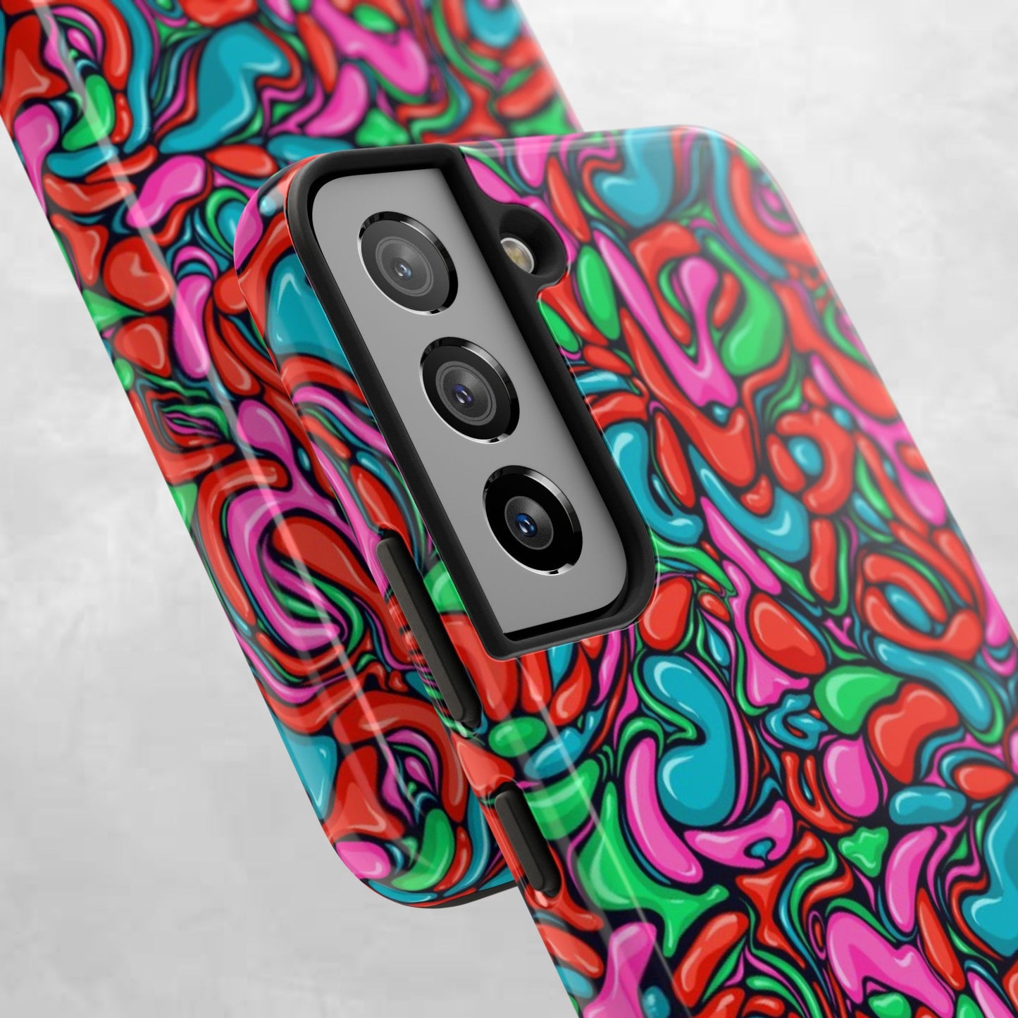 Vibrant Tough Phone Cases - Colorful Abstract Designs for Teens & Adults, Perfect Gift for Birthdays, Holidays, & Everyday Use