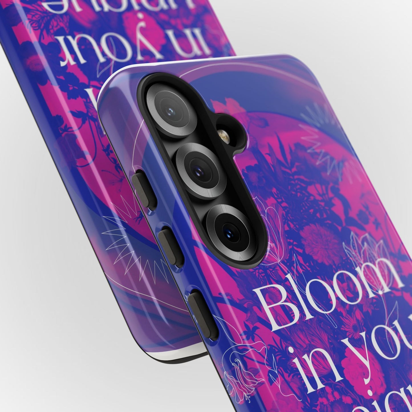 Bloom in Your Unique Way Phone Case - Tough and Stylish Design