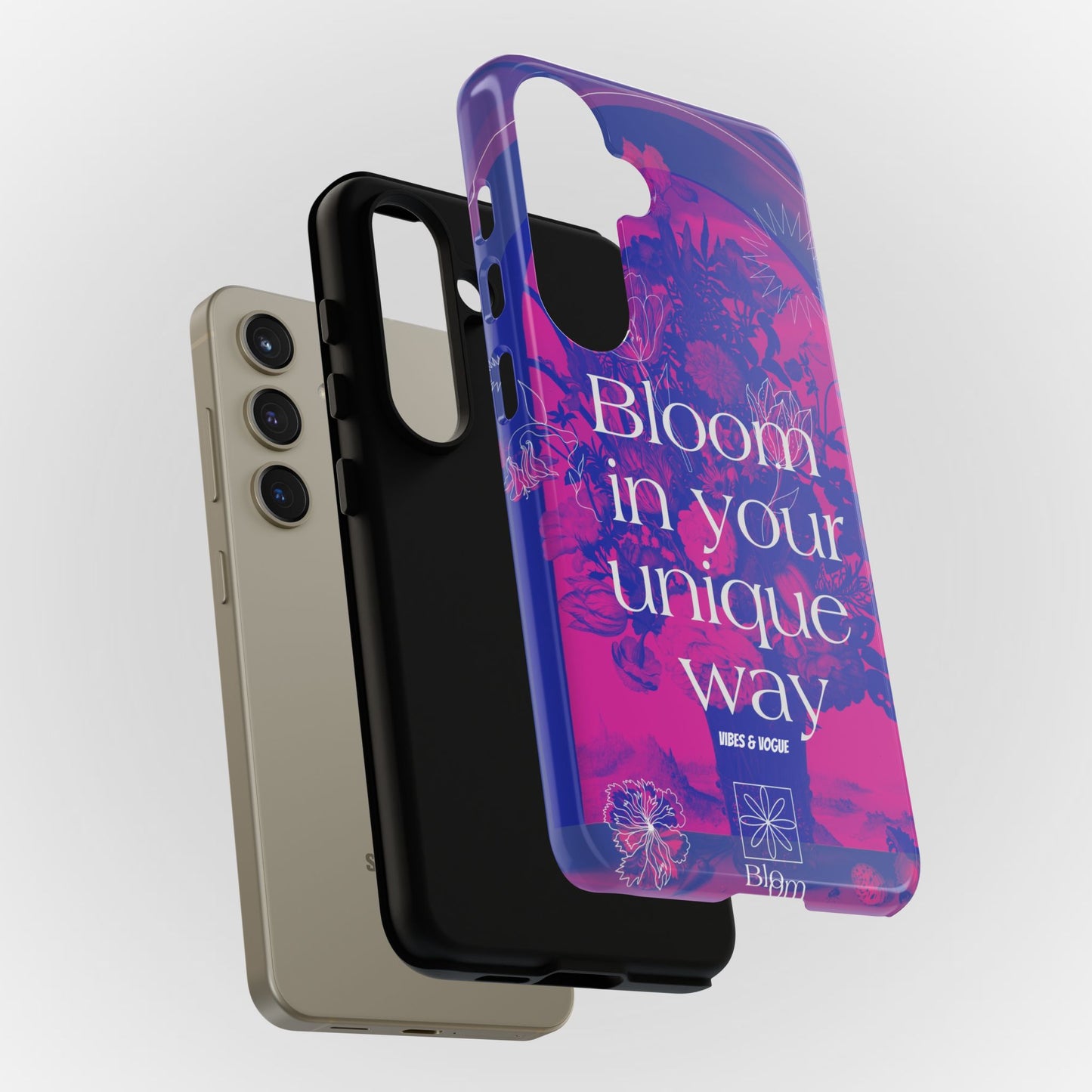 Bloom in Your Unique Way Phone Case - Tough and Stylish Design