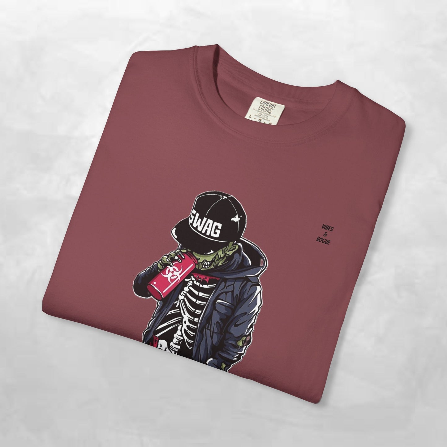 Cool Skeleton Swag Unisex T-Shirt - Trendy Streetwear Graphic Tee