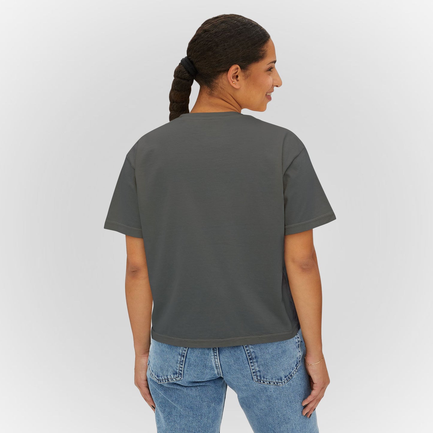 Women's Boxy Tee - Love You Graphic T-Shirt for Valentine's Day & Everyday Wear