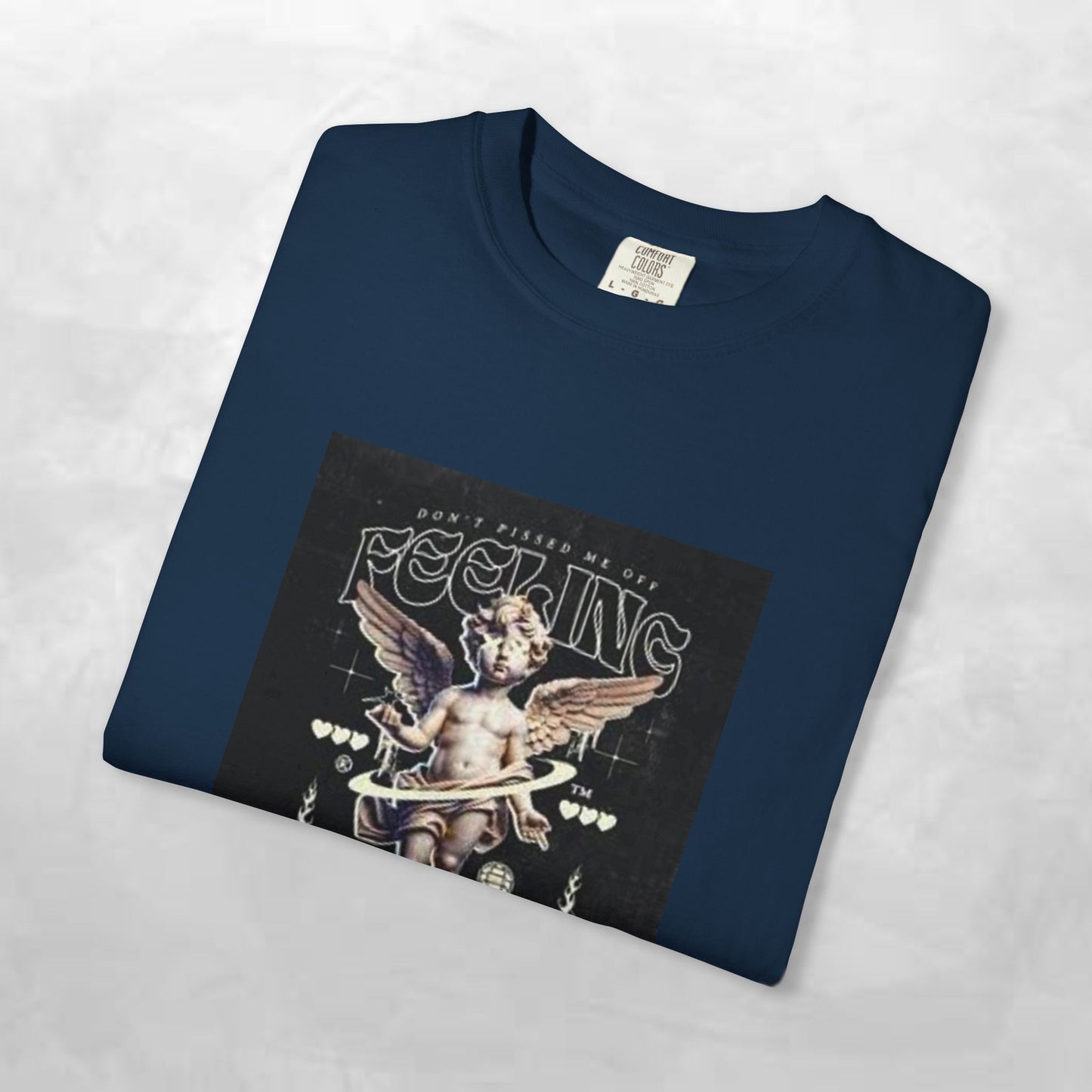 Vintage-Inspired Angel Graphic T-Shirt - Perfect for Casual Wear, Gift for Music Lovers, Cute Outfit Idea, Retro Design, Cozy Everyday Tee