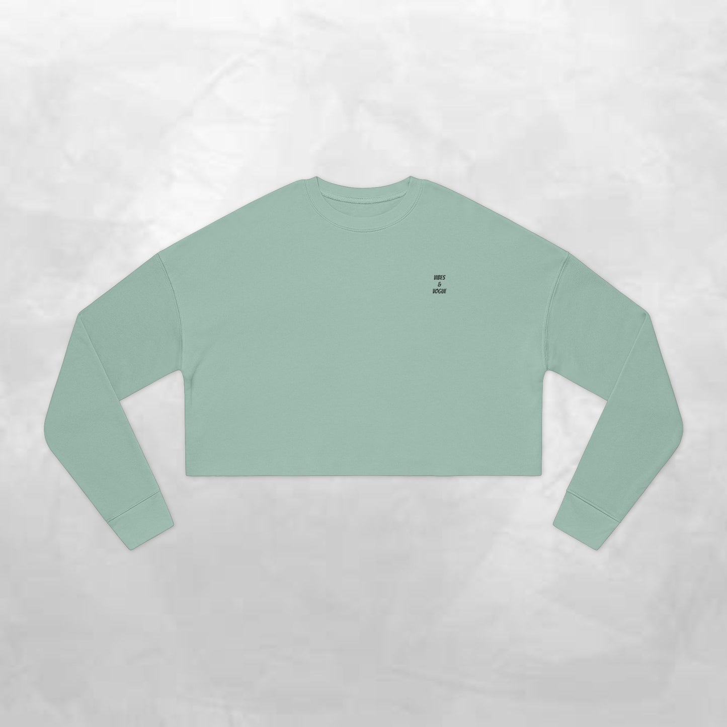 Comfortable Women's Cropped Sweatshirt - Casual Chic for Everyday Wear