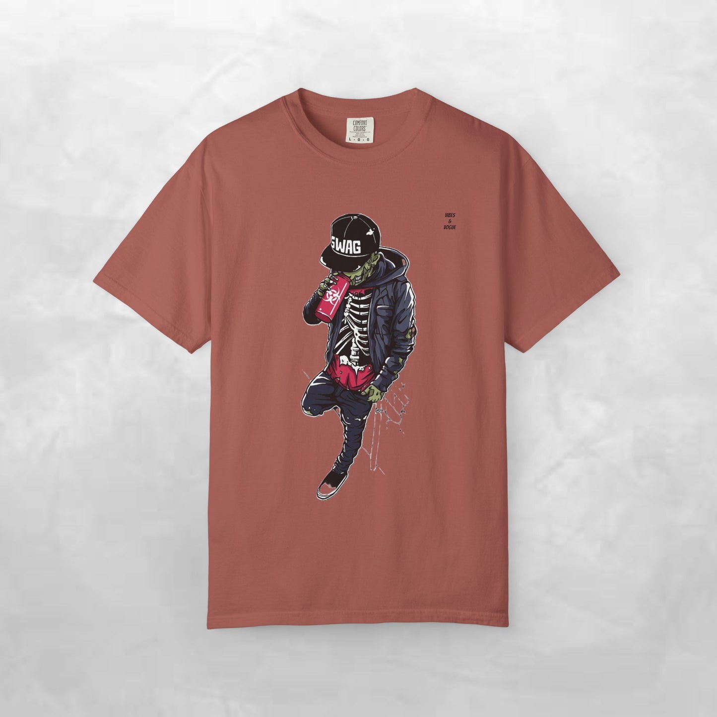 Cool Skeleton Swag Unisex T-Shirt - Trendy Streetwear Graphic Tee