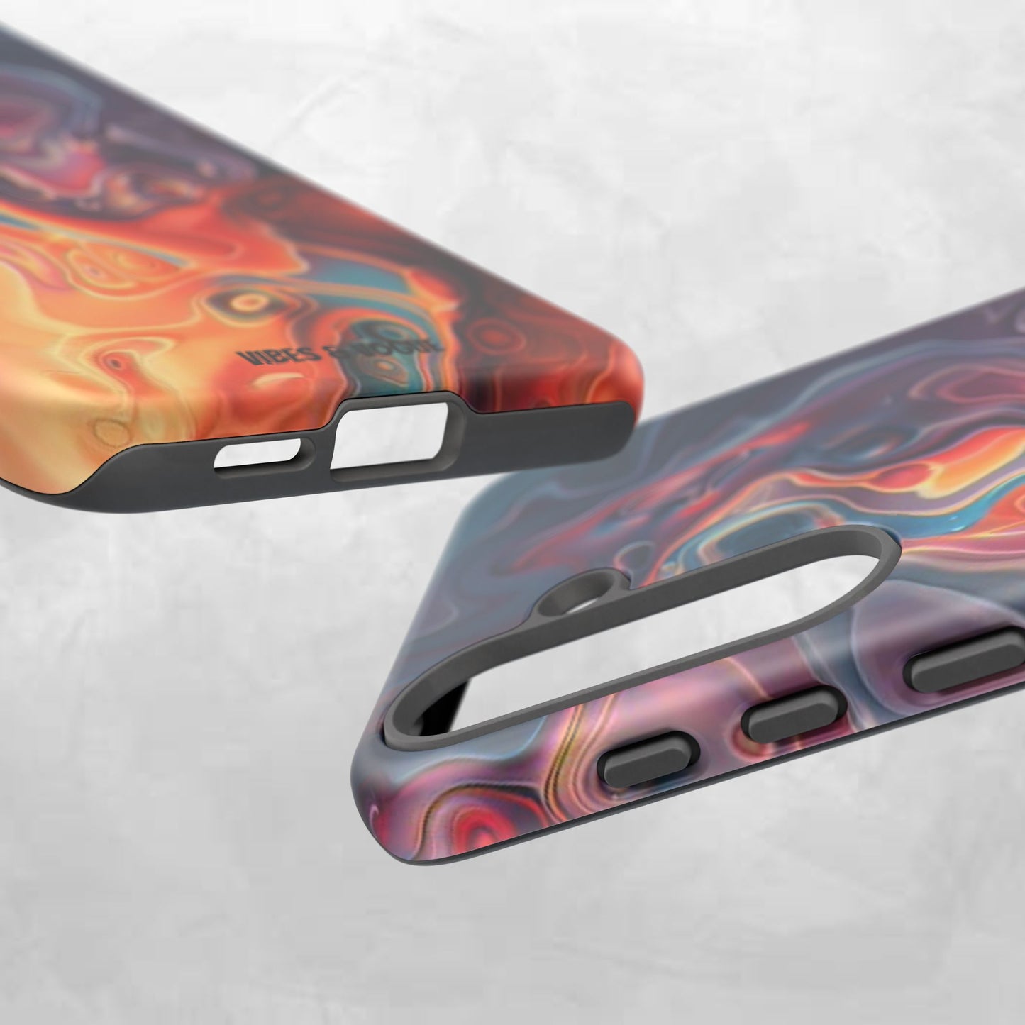 Colorful Phone Case, Abstract Print Cover, Tough Cases for Protection, Gift for Her, Modern Design, Trendy Mobile Accessory