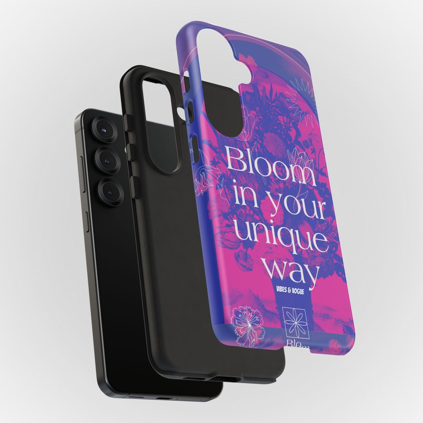 Bloom in Your Unique Way Phone Case - Tough and Stylish Design