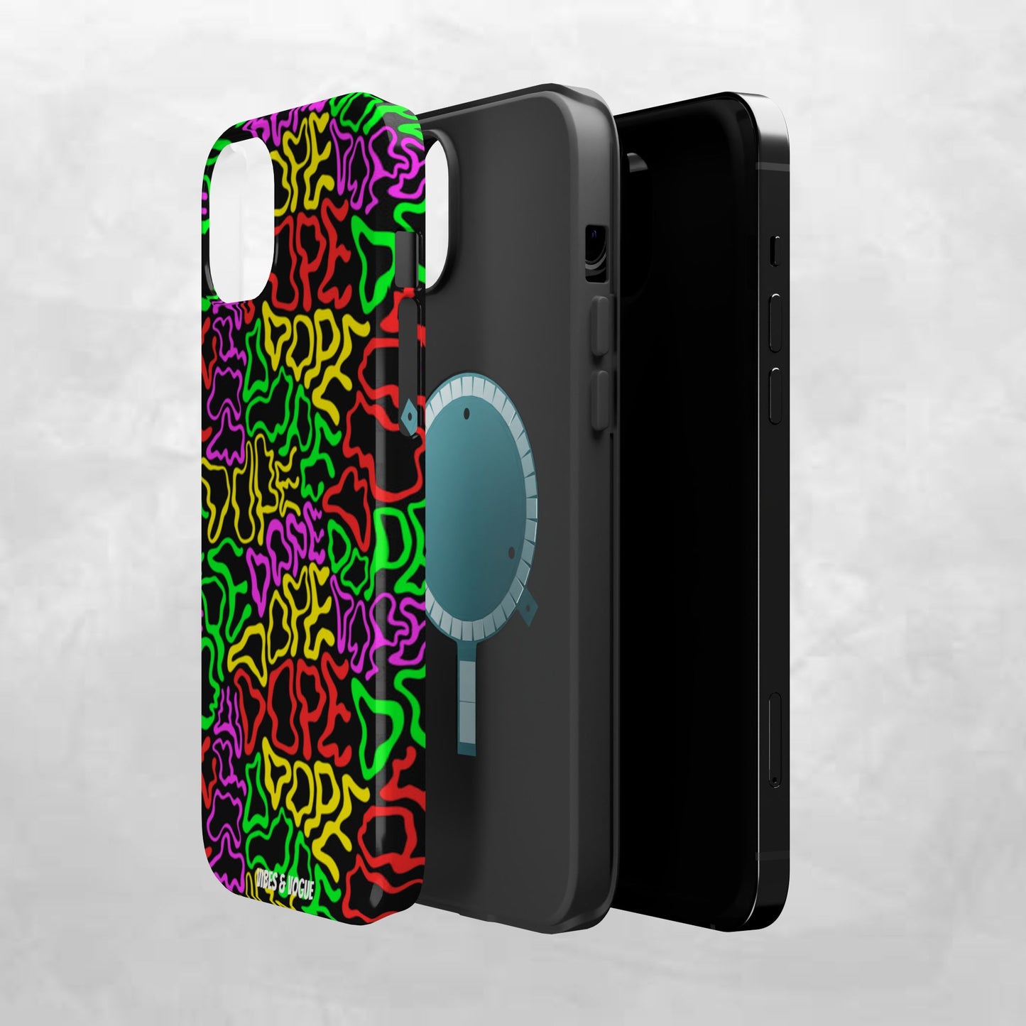 Colorful Magnetic Phone Cases, Funky Case for Teens, Cool Phone Accessories, Unique Gift for Friends, Vibrant Tough Cases, Phone Protection