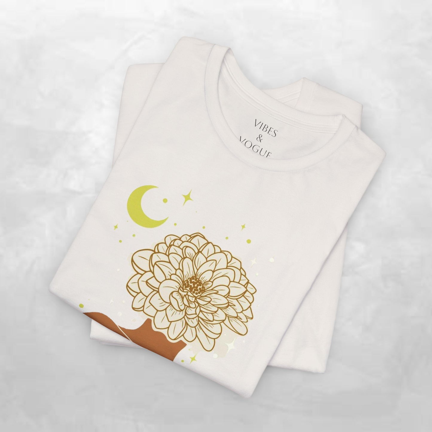 Boho Floral Graphic Tee, Aesthetic Tee, Nature Lover T-Shirt, Gift for Her, Casual Wear, Summer Top, Comfortable Tee