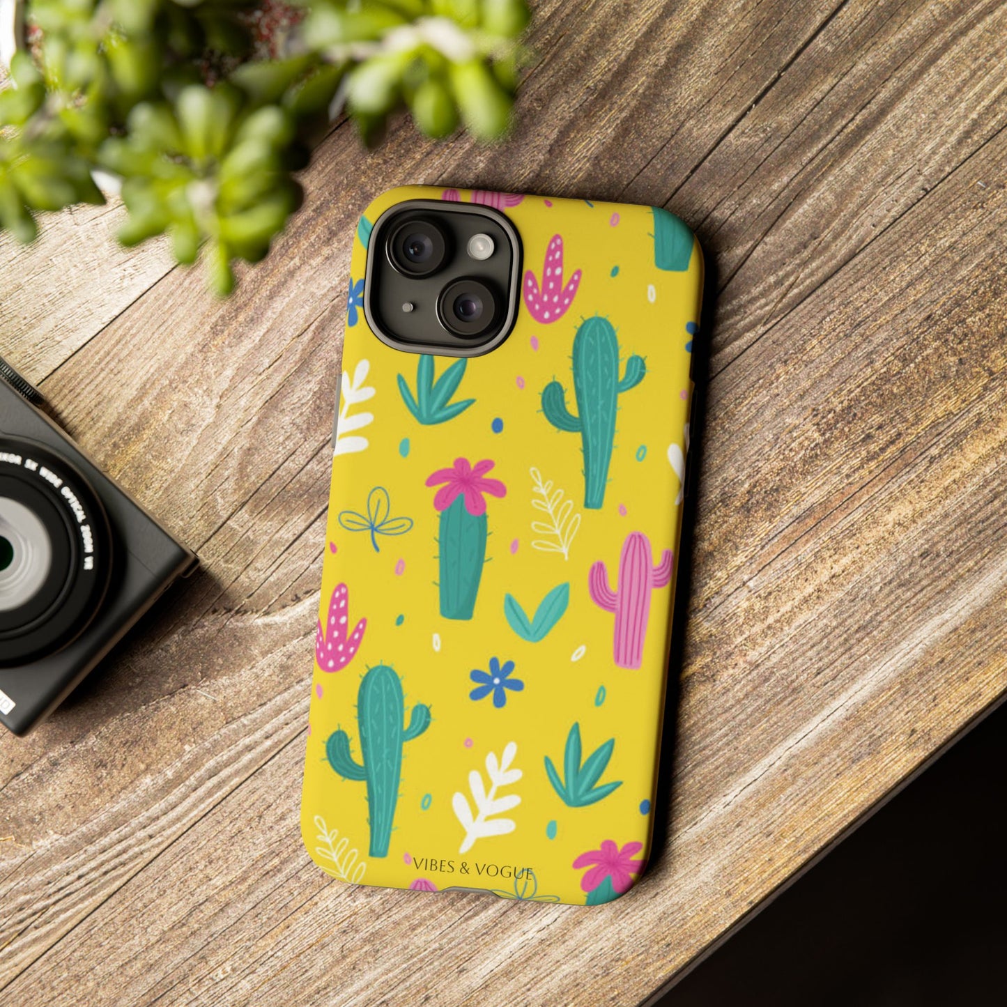 Cactus Phone Case - Tough Cases for Nature Lovers